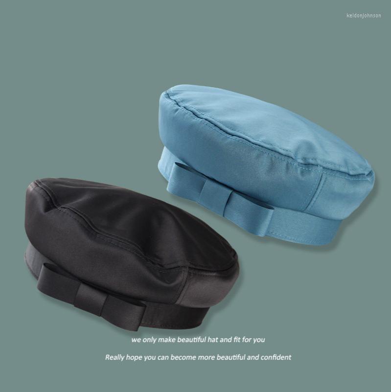 Berets Autumn Winter Woman Hat Fashion Silk Ribbon Bow Beret Hats Vintage Male French Navy Painter Caps, Black
Berets Autumn Winter Woman Hat Fashion Silk Ribbon Bow Beret Hats Vintage Male French Navy Painter Caps, Black
