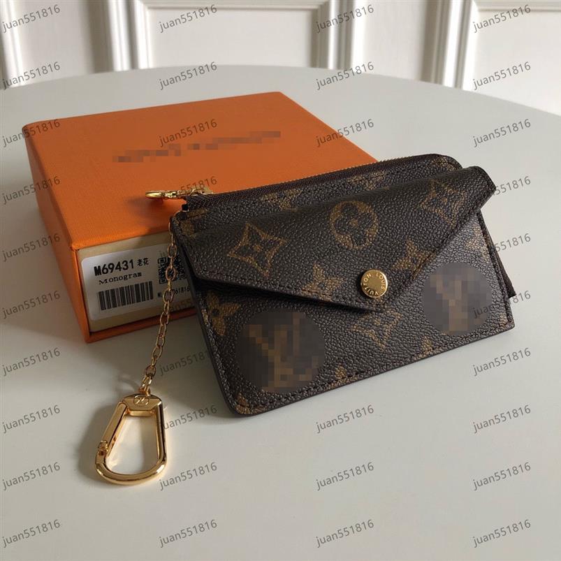 M69431 Card Holder Women Genuine Leather RECTO VERSO Wallet Designer Mini Zippy Organizer Wallet Coin Purse Bag Belt Charm Key Pou246A, Black black
M69431 Card Holder Women Genuine Leather RECTO VERSO Wallet Designer Mini Zippy Organizer Wallet Coin Purse Bag Belt Charm Key Pou246A, Black black