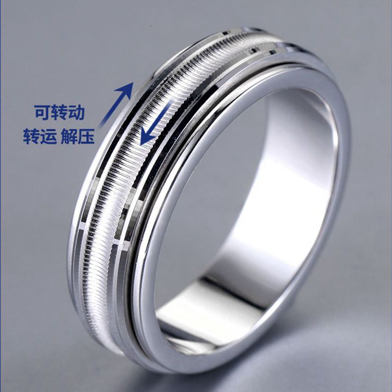 New Design Top-Quality Lover Turning Band ring Couple Love Rings 100% 925 sterling silver Rotatable Rings Fashion Women&men wedding Jewelry Lady Party Luck future ring
New Design Top-Quality Lover Turning Band ring Couple Love Rings 100% 925 sterling silver Rotatable Rings Fashion Women&men wedding Jewelry Lady Party Luck future ring