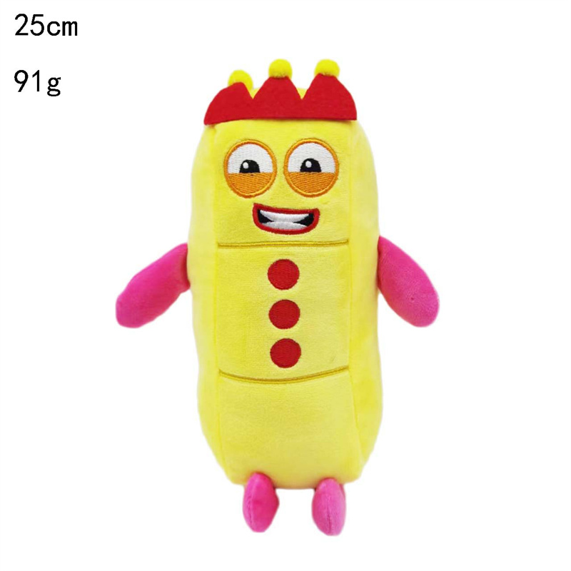 Numberblocks Plush Doll Children Party School Educational Stuffed Number Blocks Toys Kawaii Kids Gift