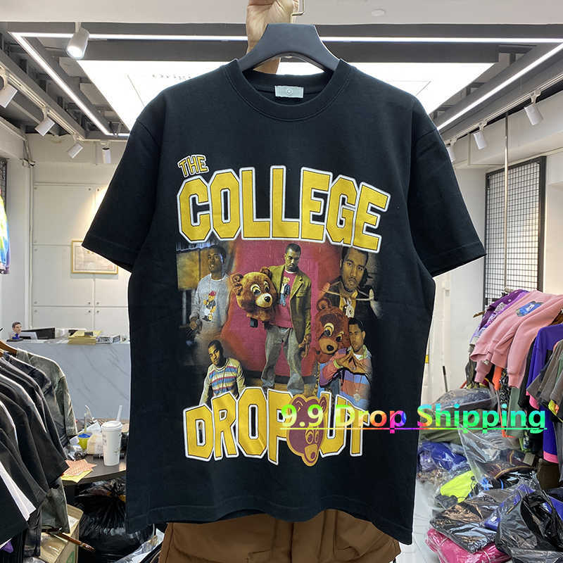 Men's T-Shirts College Dropout T shirt 2021 Hip Hop Music Album Tee Men Women Best Quality Pattern Printed Tops Summer Short Sleeve T221130, Black
Men's T-Shirts College Dropout T shirt 2021 Hip Hop Music Album Tee Men Women Best Quality Pattern Printed Tops Summer Short Sleeve T221130, Black