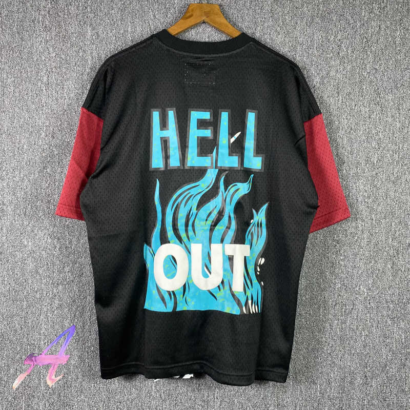 Men' T-Shirts RRR123 Mesh Stitching T-shirt Foam Flame Men' Loose Round Neck Casual Quick-drying Short-sleeved T Shirts T221130, E705
Men' T-Shirts RRR123 Mesh Stitching T-shirt Foam Flame Men' Loose Round Neck Casual Quick-drying Short-sleeved T Shirts T221130, E705