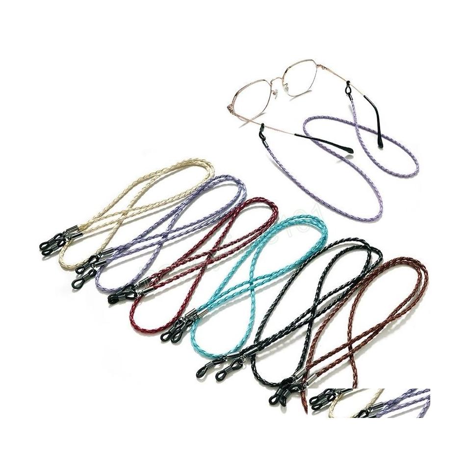 Eyeglasses Chains Eyeglasses Glasses Chain Holder Thick Twist Sunglasses Pu Leather Rope Braided Lanyard Nonslip Strap Cord Drop Del Dhkvc
Eyeglasses Chains Eyeglasses Glasses Chain Holder Thick Twist Sunglasses Pu Leather Rope Braided Lanyard Nonslip Strap Cord Drop Del Dhkvc