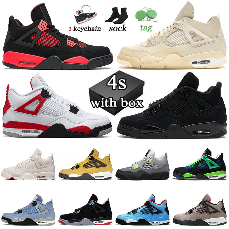 With Box 4 4s Jumpman Basketball Shoes Jorden4s Size 50 Men Women Offs White Sneakers IV Sail Blue J4 Cactus Jack Bred Red Cement Thunder SB Military Black Cat Trainers, 22 infrared 40-47 (2)
With Box 4 4s Jumpman Basketball Shoes Jorden4s Size 50 Men Women Offs White Sneakers IV Sail Blue J4 Cactus Jack Bred Red Cement Thunder SB Military Black Cat Trainers, 22 infrared 40-47 (2)