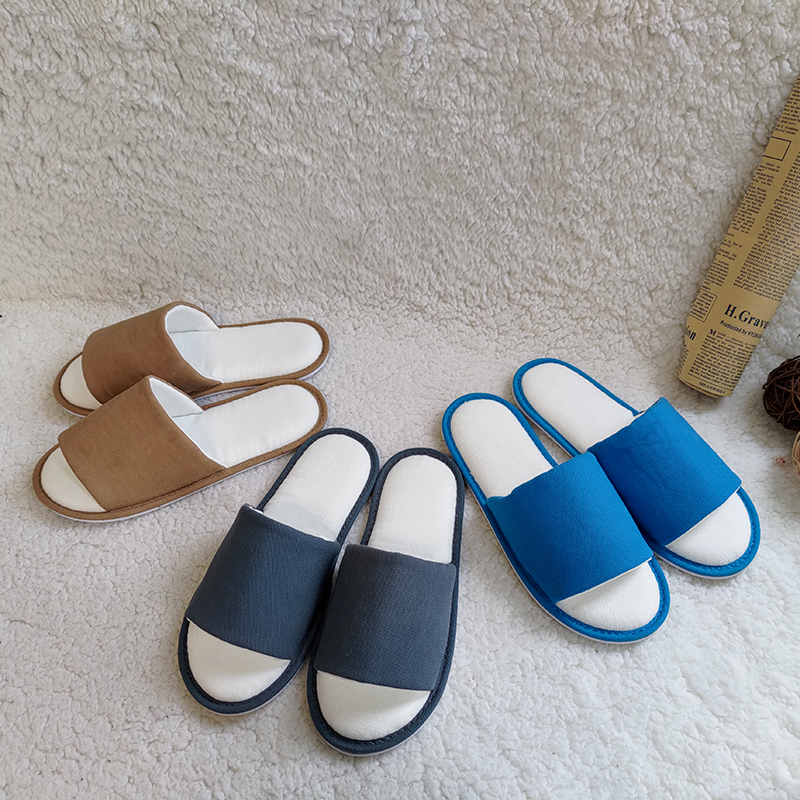 Hotel spring and summer flax lovers slippers breathable wholesale light sweat-absorbing home flat slippers, Blue
Hotel spring and summer flax lovers slippers breathable wholesale light sweat-absorbing home flat slippers, Blue