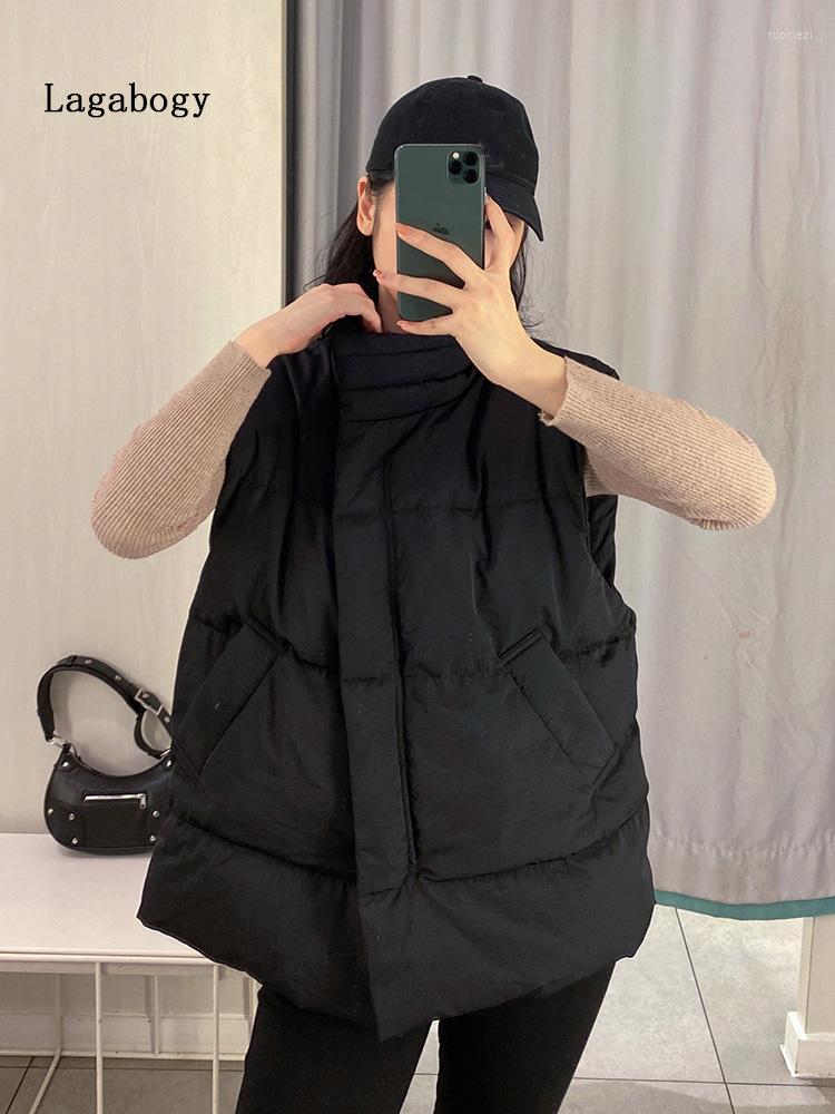 Women' Vests Lagabogy 2022 Women Winter White Duck Down Sleeveless Vest Female Warm Jacket Stand Collar Solid Loose Puff Waistcoat, Black
Women' Vests Lagabogy 2022 Women Winter White Duck Down Sleeveless Vest Female Warm Jacket Stand Collar Solid Loose Puff Waistcoat, Black