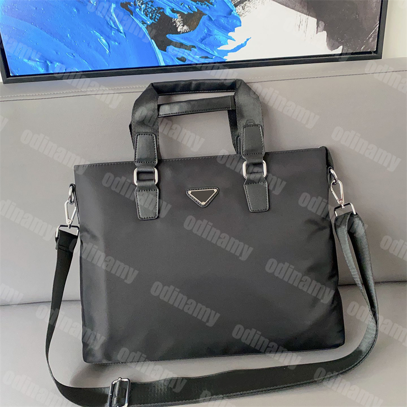 Designer Briefcase Nylon Laptop Bag Mens Women Business Handbag Shoulder Bags Messengers Bag Luxury Brand Briefcases, Black
Designer Briefcase Nylon Laptop Bag Mens Women Business Handbag Shoulder Bags Messengers Bag Luxury Brand Briefcases, Black