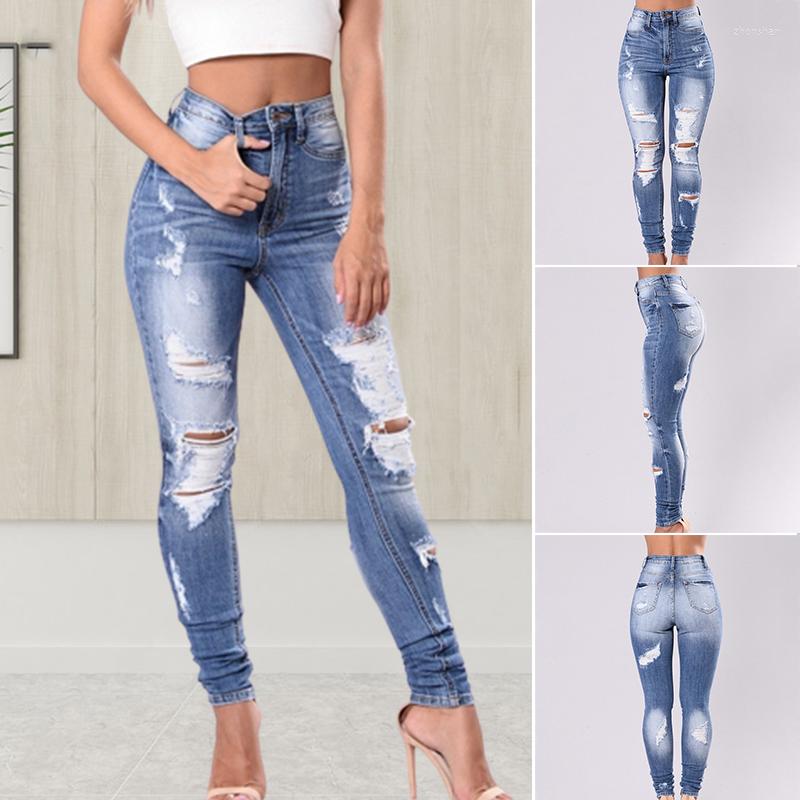 Women' Jeans Women' BuLifting High Waist Skinny Pants Ripped Wear Style Denim Slightly Stretchy For Daily JAN88, Sky blue
Women' Jeans Women' BuLifting High Waist Skinny Pants Ripped Wear Style Denim Slightly Stretchy For Daily JAN88, Sky blue
