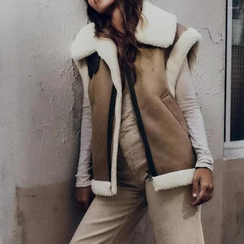 Women's Vests Women's Jacket Vest Coat Winter Warm Streetwear Fashion Sleeveless Top Cassual Loose Waistcoat Women Zatraf Ins, Khaki
Women's Vests Women's Jacket Vest Coat Winter Warm Streetwear Fashion Sleeveless Top Cassual Loose Waistcoat Women Zatraf Ins, Khaki