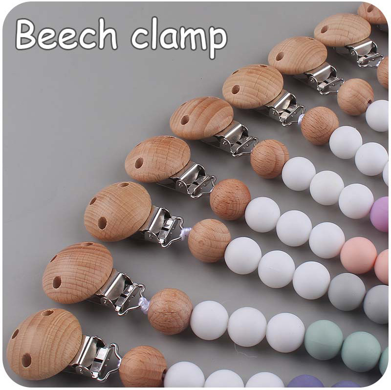 INS baby Safe Health Silicon Beads and Beach Soothers & Teethers Pure Handmade Weaving Teething Training Chain