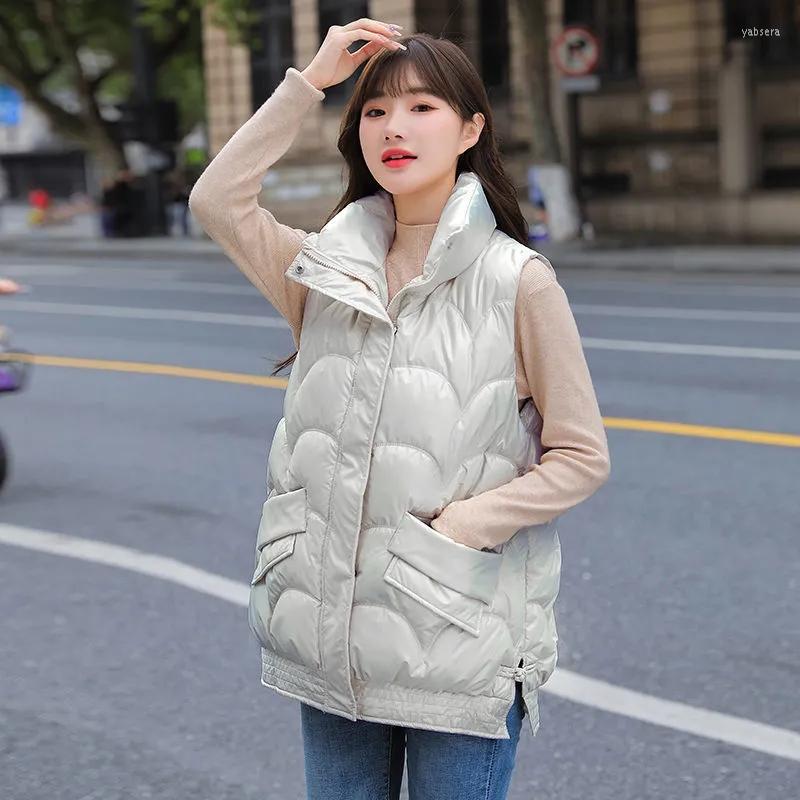Women's Vests Female Down Cotton Vest 2022 Women Autumn Winter Korean Version Of The Baita Loose Outer Wear Jacket Cardigan C123, Black
Women's Vests Female Down Cotton Vest 2022 Women Autumn Winter Korean Version Of The Baita Loose Outer Wear Jacket Cardigan C123, Black