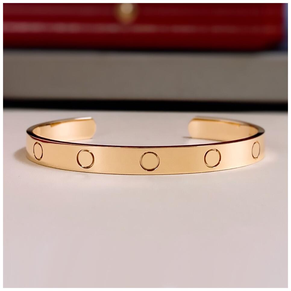 Love Bracelets Carti Bracelet Cuff Screw Bangle Ladies Braclets Silber Armband Damen Simple Bangles Lucky Braclet Pulsera Profesora Bracciale Oro Rosa
Love Bracelets Carti Bracelet Cuff Screw Bangle Ladies Braclets Silber Armband Damen Simple Bangles Lucky Braclet Pulsera Profesora Bracciale Oro Rosa