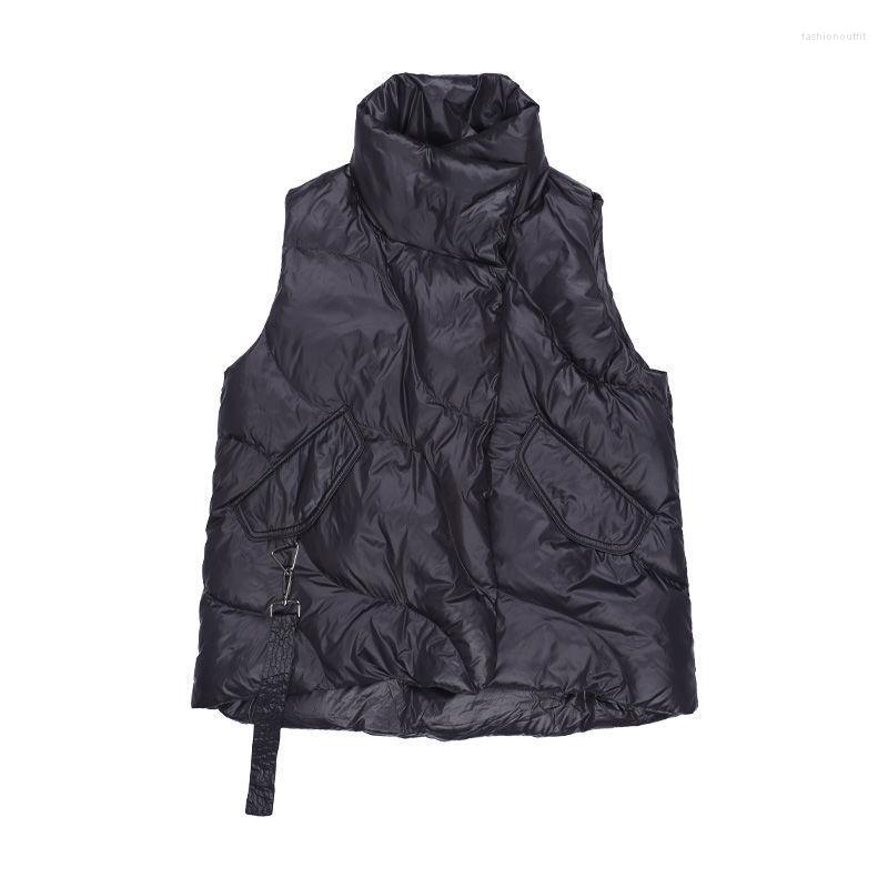 Women' Vests Female Plus Size Padded Vest Coats 2022 Winter Cotton-quilted Irregular Seam Turtleneck Warm Womens Casual Fashion Loose, Black
Women' Vests Female Plus Size Padded Vest Coats 2022 Winter Cotton-quilted Irregular Seam Turtleneck Warm Womens Casual Fashion Loose, Black