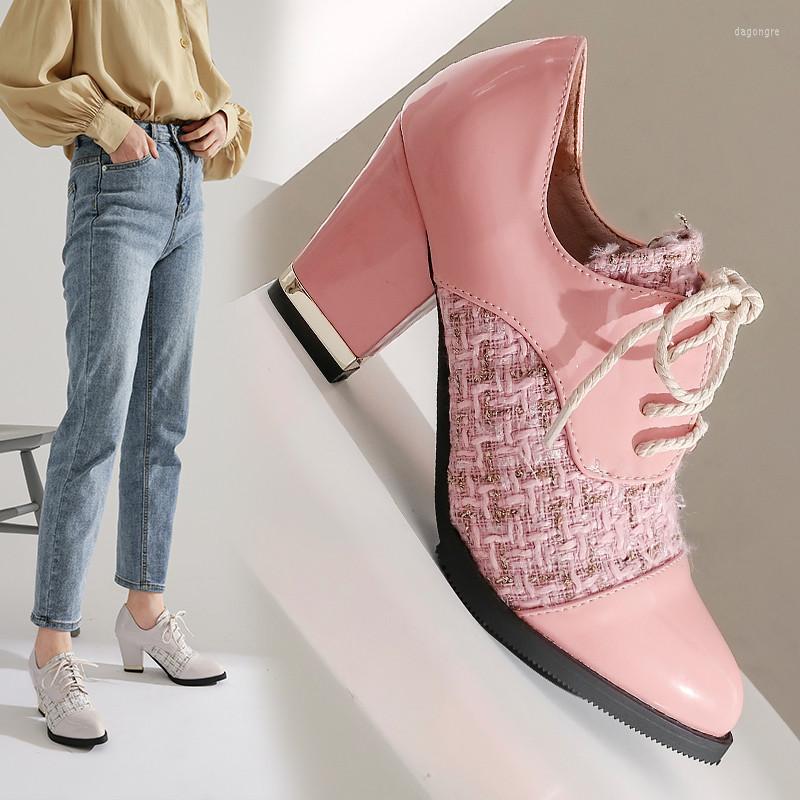 Dress Shoes YMECHIC 2022 Spring Autumn Lace Up Womens Heels Faux Patent Leather Weave Block Pumps Pink Red Black Ladies Shoe 42, Beige
Dress Shoes YMECHIC 2022 Spring Autumn Lace Up Womens Heels Faux Patent Leather Weave Block Pumps Pink Red Black Ladies Shoe 42, Beige