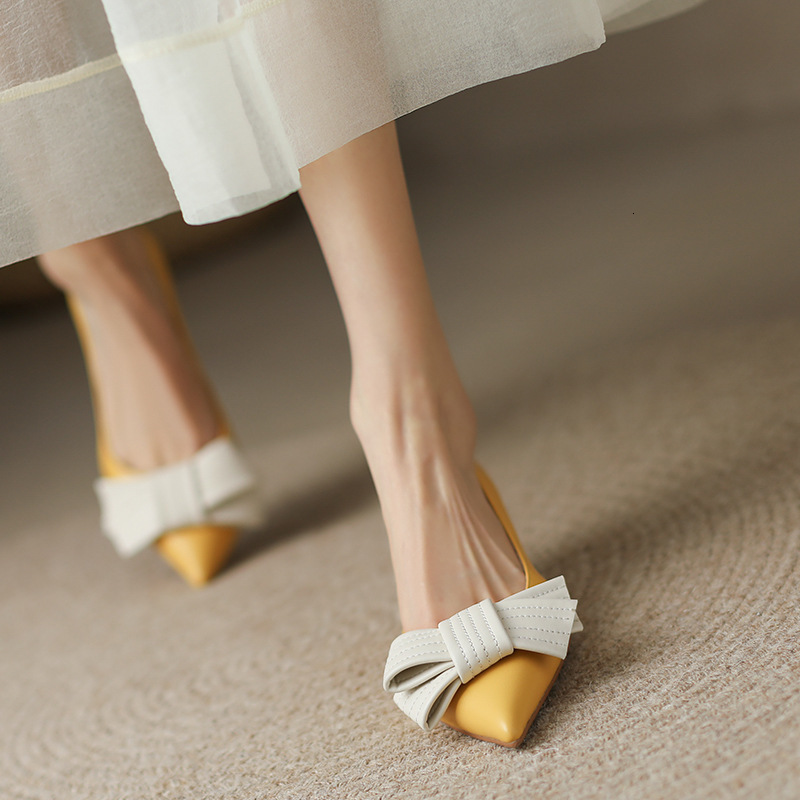 Dress Shoes Comemore Women s Small High Heel Women Pumps Pointed Toe Thin Heels Bow Knot Woman Spring Summer Elegant Stiletto 221130, Yellow
Dress Shoes Comemore Women s Small High Heel Women Pumps Pointed Toe Thin Heels Bow Knot Woman Spring Summer Elegant Stiletto 221130, Yellow