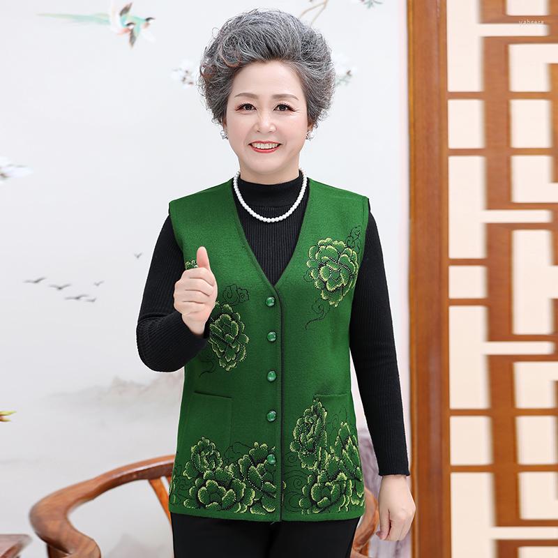Women's Vests Middle-Aged Women'S Vest Female Waistcoat Grandma Loose Knitting Sweater Sleeveless Plus Size T632, Blue
Women's Vests Middle-Aged Women'S Vest Female Waistcoat Grandma Loose Knitting Sweater Sleeveless Plus Size T632, Blue