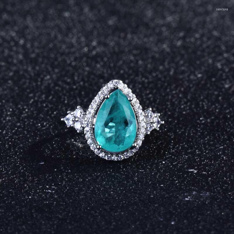 Wedding Rings Minimalist Ladies Water Drop Ring Collocation Paraiba Tourmaline Exquisite Women Engagement Anniversary Accessories
Wedding Rings Minimalist Ladies Water Drop Ring Collocation Paraiba Tourmaline Exquisite Women Engagement Anniversary Accessories