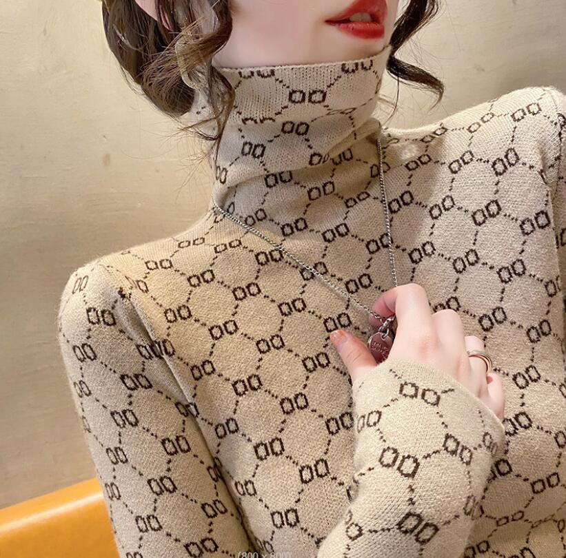 Women's Sweaters Autumn Winter Turtleneck Vintage Stylish Slim Fleece T-shirt Elegant All-match Plaid Printed Long Sleeve Tops Women's Clothing
Women's Sweaters Autumn Winter Turtleneck Vintage Stylish Slim Fleece T-shirt Elegant All-match Plaid Printed Long Sleeve Tops Women's Clothing