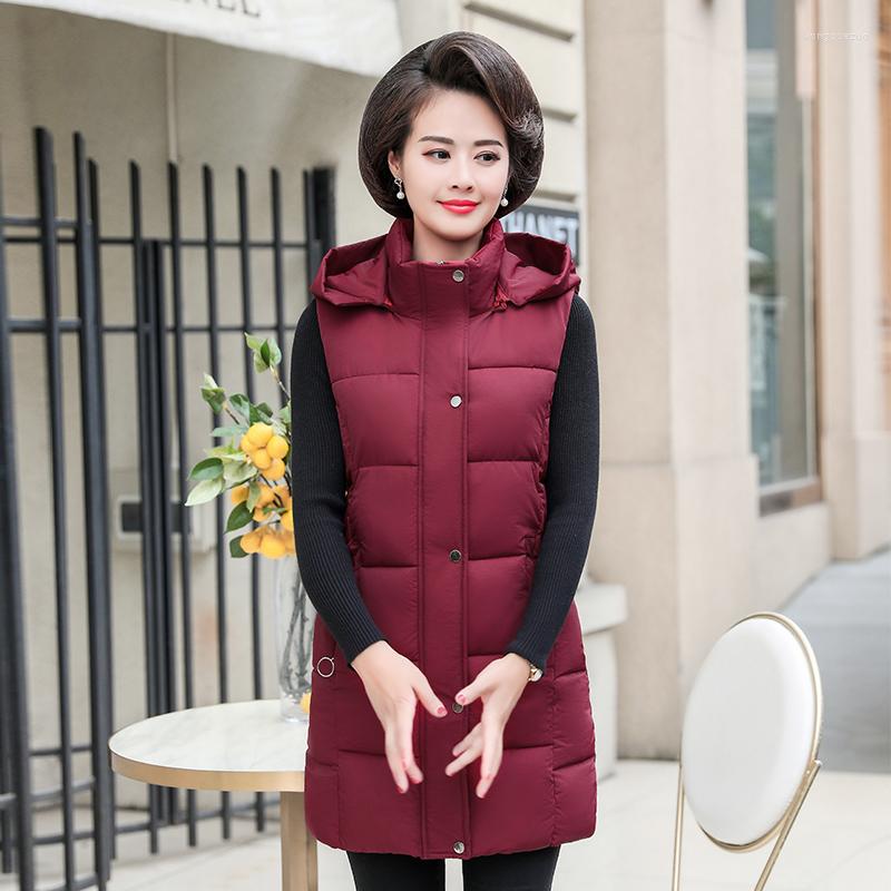 Women's Vests Women's Autumn Winter Long Vest Hooded Solid Zipper Pockets Ladies Sleeveless Jacket Casual Waistcoat For Female 2022, Beige
Women's Vests Women's Autumn Winter Long Vest Hooded Solid Zipper Pockets Ladies Sleeveless Jacket Casual Waistcoat For Female 2022, Beige