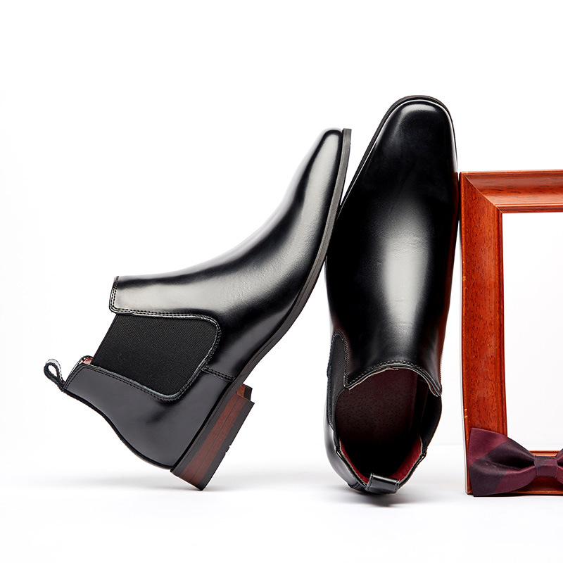 Size38-45 New Designer Men's Weeding Shoes Business Dress Leather Shoes Internal Heightening Black Brown Fashion Casual Sneakers Women Rubber Sole for Men Boots, As picture
Size38-45 New Designer Men's Weeding Shoes Business Dress Leather Shoes Internal Heightening Black Brown Fashion Casual Sneakers Women Rubber Sole for Men Boots, As picture