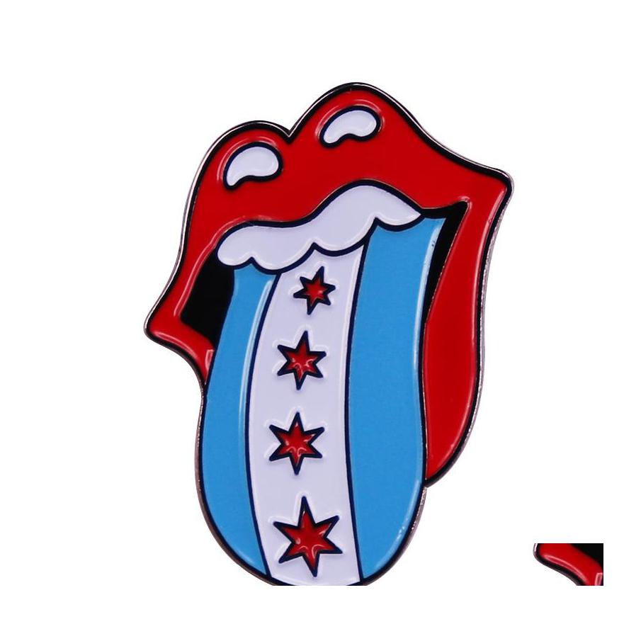 Pins Brooches Stone Rolling Chicago Flag Rock Band Enamel Brooch Pin Brooches Lapel Pins Alloy Metal Badge Denim Jacket Jewelry Acce Dhz9V
Pins Brooches Stone Rolling Chicago Flag Rock Band Enamel Brooch Pin Brooches Lapel Pins Alloy Metal Badge Denim Jacket Jewelry Acce Dhz9V