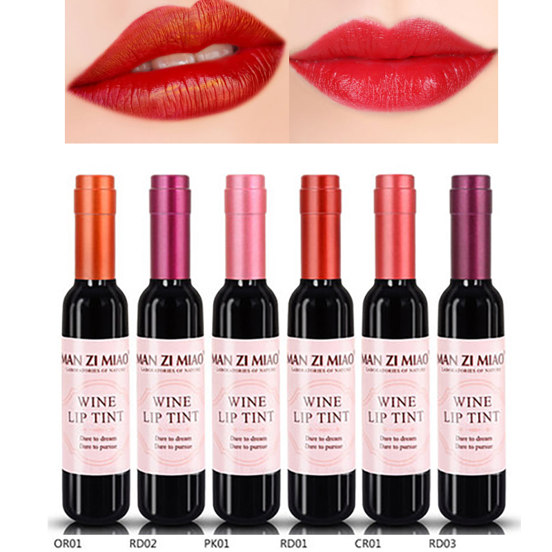 Hot 6 Colors Red Wine Bottle Lip Gloss Waterproof Long Lasting Matte Lipgloss Moisturize Lip Non-stick Tint Liquid Cosmetic Perf, Cr01
Hot 6 Colors Red Wine Bottle Lip Gloss Waterproof Long Lasting Matte Lipgloss Moisturize Lip Non-stick Tint Liquid Cosmetic Perf, Cr01