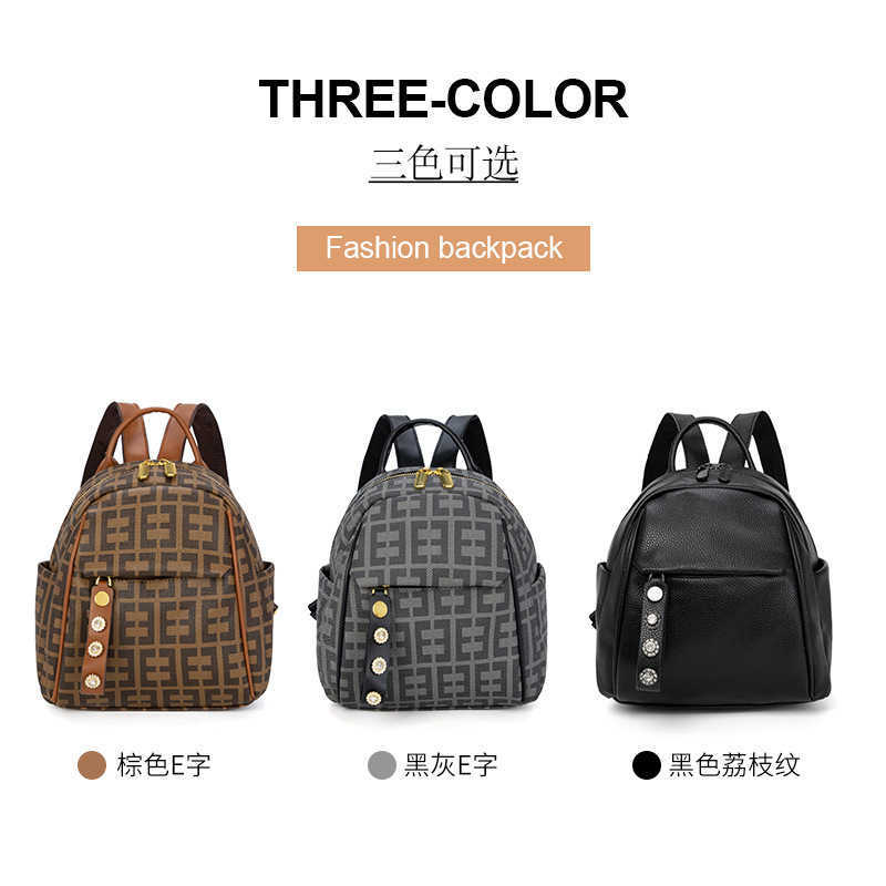 Design Bag Factory Wholesale and Retail 2023 New Pvc Fabric Backpack Women's Fashion High Capacity Korean Travel, Dark brown
Design Bag Factory Wholesale and Retail 2023 New Pvc Fabric Backpack Women's Fashion High Capacity Korean Travel, Dark brown