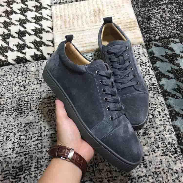 Red-Bottoms Christians Women Casual Sneakers RED shoes Grey suede Orlato Flat leather junior sports low tops flats street skate for me twm
Red-Bottoms Christians Women Casual Sneakers RED shoes Grey suede Orlato Flat leather junior sports low tops flats street skate for me twm