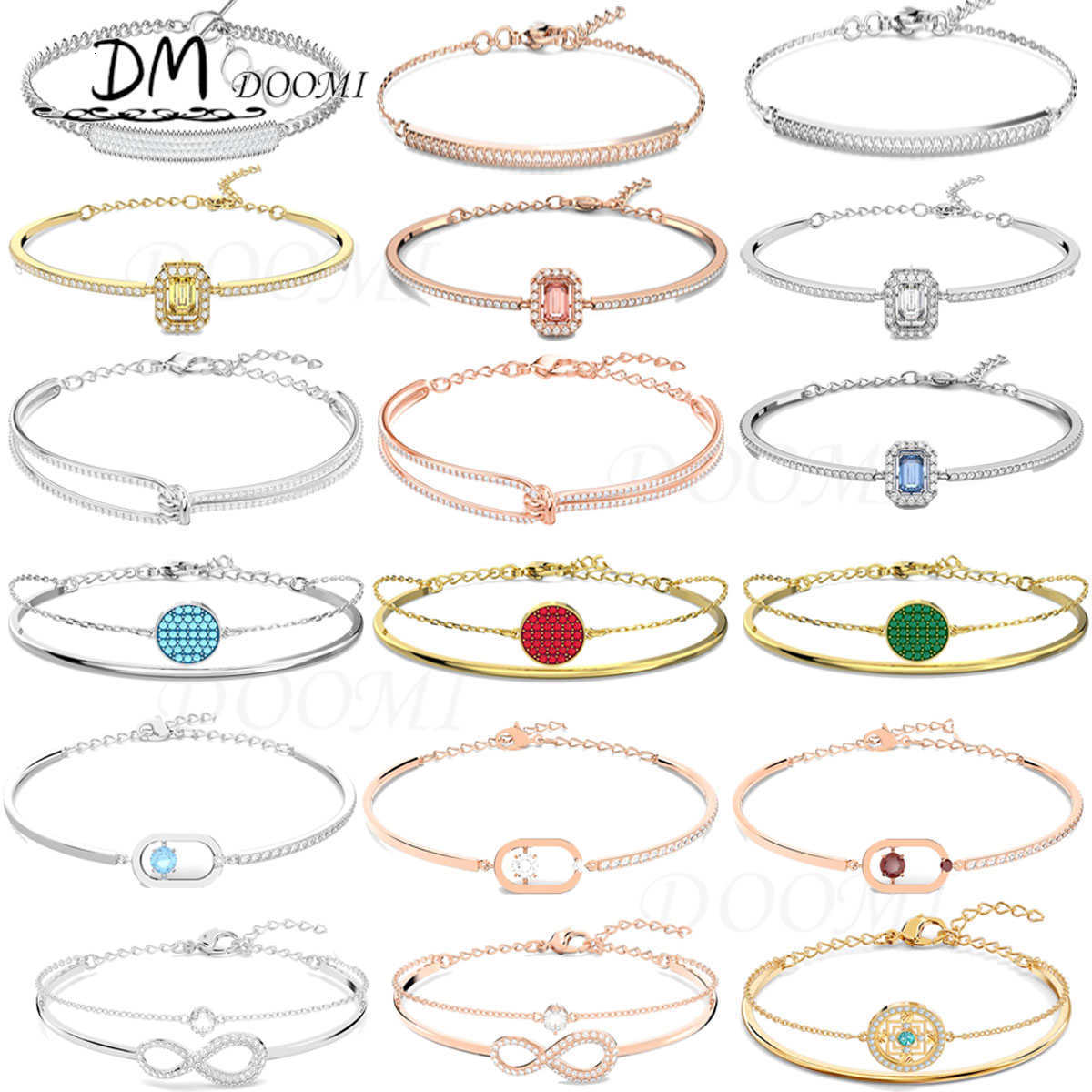 Bracelet Chain Swa 2023 Fashion Jewelry Premium Ladies Exquisite Crystal Sparkling Glamour Girls Gift Luxury Women
Bracelet Chain Swa 2023 Fashion Jewelry Premium Ladies Exquisite Crystal Sparkling Glamour Girls Gift Luxury Women