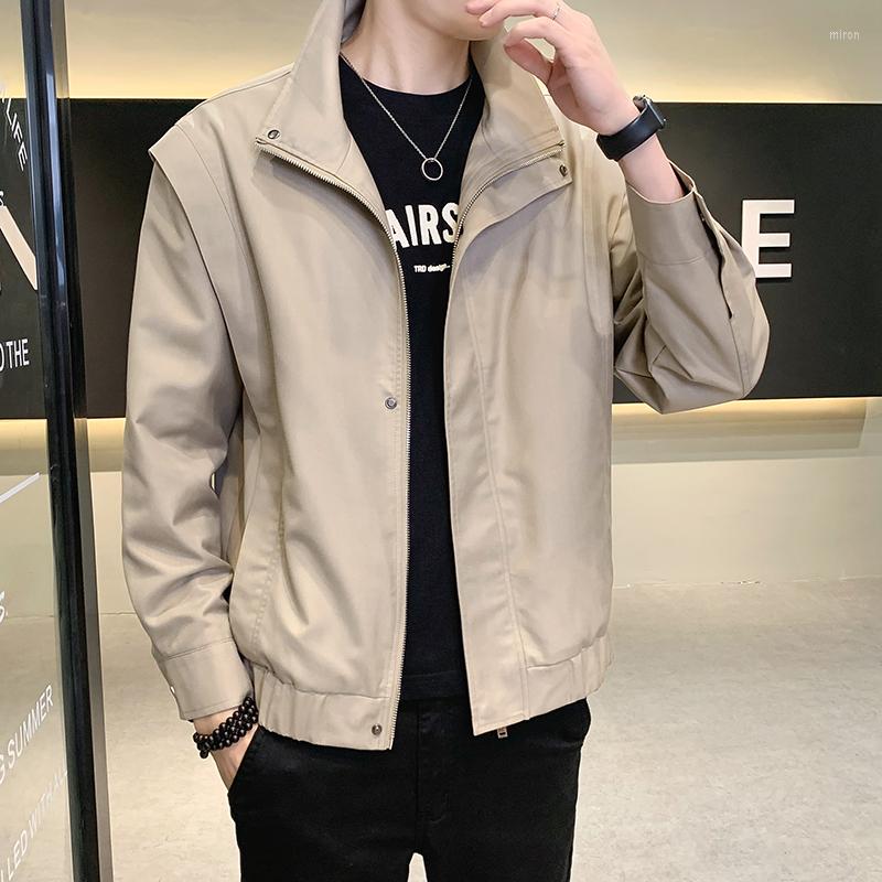 Men' Jackets 2022 Autumn High-quality Cotton Jacket Male Korean Style Trendy Handsome Design Casual Zipper Stitching, Black
Men' Jackets 2022 Autumn High-quality Cotton Jacket Male Korean Style Trendy Handsome Design Casual Zipper Stitching, Black