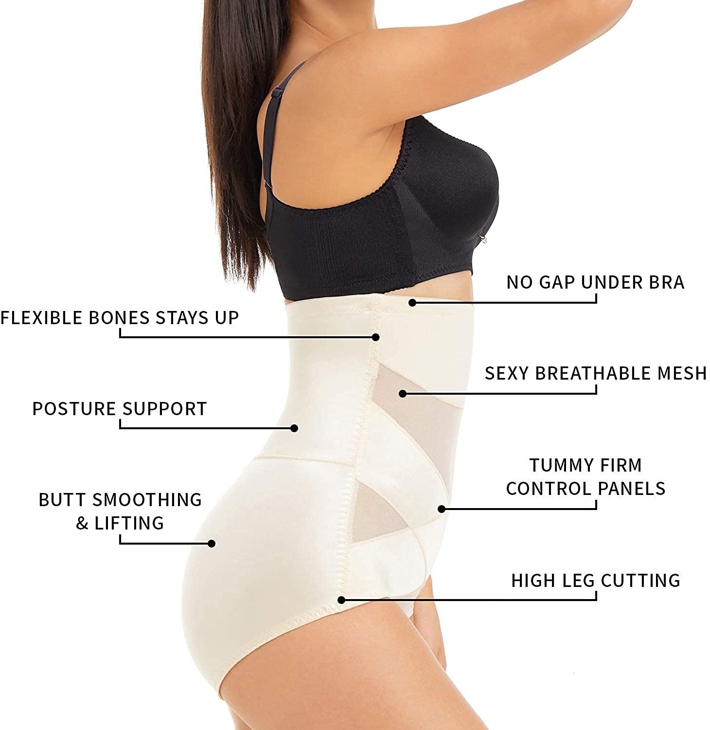 Women's Shapers Shapewear for Women Tummy Control - Body Shaper Slimming Spanks 221201