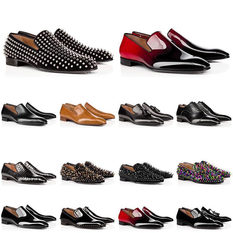 Red Bottomed Christians men leather shoes red sneakers studded spikes dress shoe designer luxury mens trainer FkE, # 8
Red Bottomed Christians men leather shoes red sneakers studded spikes dress shoe designer luxury mens trainer FkE, # 8