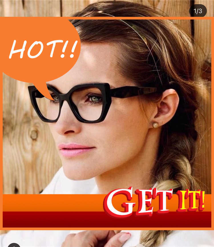 Fashion Luxury Designer Sunglasses P's Spr18w Plate Cat's Eye Black Frame Thin Flat Lens Net Red Same Type of Anti Blue Female
Fashion Luxury Designer Sunglasses P's Spr18w Plate Cat's Eye Black Frame Thin Flat Lens Net Red Same Type of Anti Blue Female