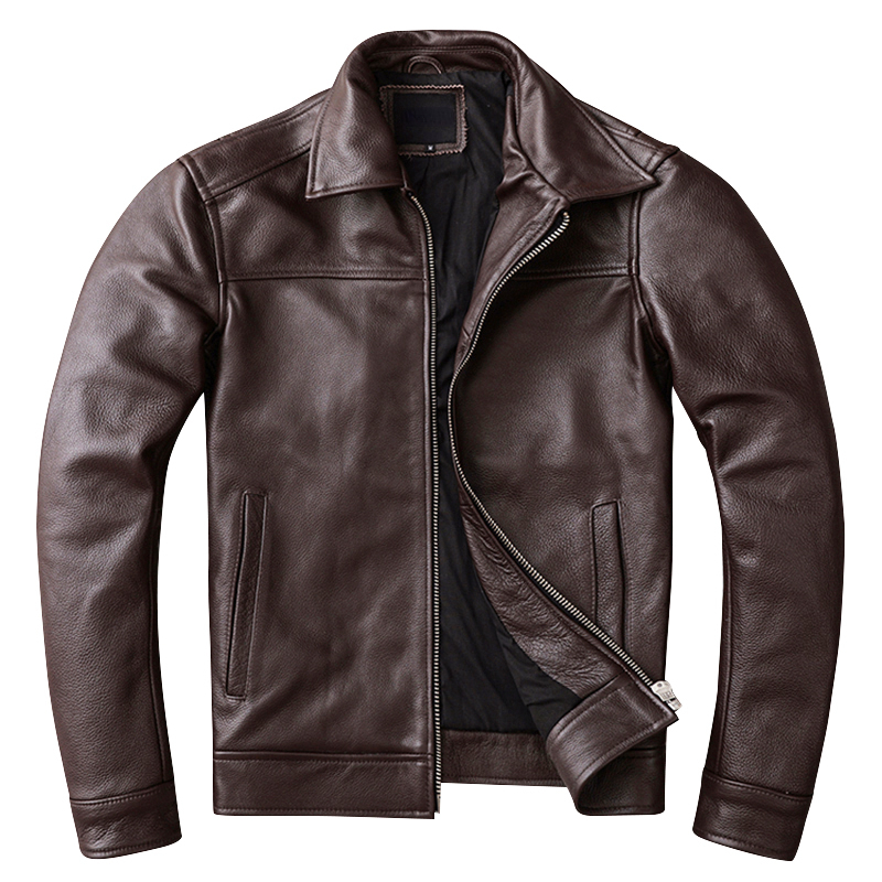Men's Leather Faux Casual Real Cowhide Genuine Jacket Men Slim Mens Clothes Spring Autumn Cow Clothing Asian Size 6XL 221130, Black cowhide
Men's Leather Faux Casual Real Cowhide Genuine Jacket Men Slim Mens Clothes Spring Autumn Cow Clothing Asian Size 6XL 221130, Black cowhide