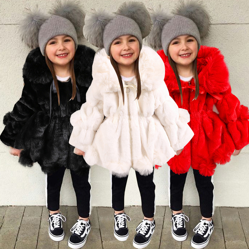 Down Coat Winter girls plush cotton clothes baby big wool collar ball thickened jacket fashion children s imitation fur 221130, Khaki
Down Coat Winter girls plush cotton clothes baby big wool collar ball thickened jacket fashion children s imitation fur 221130, Khaki