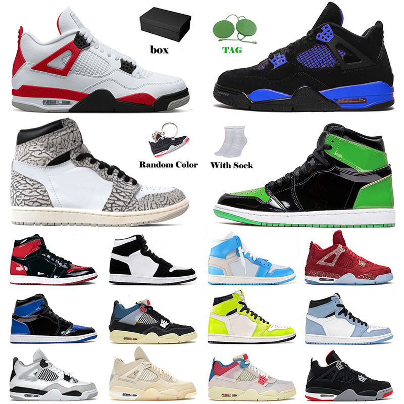 1 High 4 Quality Mens Womens Designer Jumpman Basketball Shoes Green Python 1s Denim Panda Black Cat Canvas Peach 4s IV Cactus Jack Denim, 36-46 pine green
1 High 4 Quality Mens Womens Designer Jumpman Basketball Shoes Green Python 1s Denim Panda Black Cat Canvas Peach 4s IV Cactus Jack Denim, 36-46 pine green