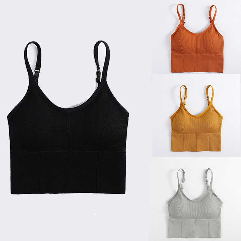 Ladies Underwear Women's Seamless Wrap Vest Large U-back Sports No Steel Ring with Chest Cushion Thread Bras, Yellow
Ladies Underwear Women's Seamless Wrap Vest Large U-back Sports No Steel Ring with Chest Cushion Thread Bras, Yellow