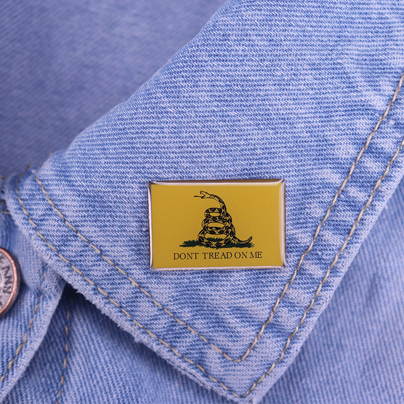 Don't Tread On Me Enamel Pin Cute Anime Movies Games Hard Enamel Pins Collect Metal Cartoon Brooch, As picture
Don't Tread On Me Enamel Pin Cute Anime Movies Games Hard Enamel Pins Collect Metal Cartoon Brooch, As picture