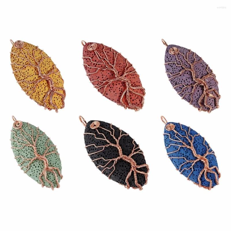 Pendant Necklaces TUMBEELLUWA Tree Of Life Handmade Wire Wrapped Horse Eye Shape Lava Rock Stone Healing Reiki
Pendant Necklaces TUMBEELLUWA Tree Of Life Handmade Wire Wrapped Horse Eye Shape Lava Rock Stone Healing Reiki