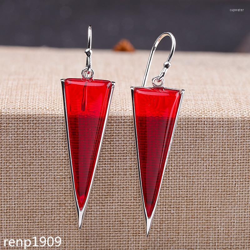 Dangle Earrings KJJEAXCMY Boutique Jewelry S925 Sterling Silver Triangle Ladies Yellow White Red Green Chalcedony Blue Sandston
Dangle Earrings KJJEAXCMY Boutique Jewelry S925 Sterling Silver Triangle Ladies Yellow White Red Green Chalcedony Blue Sandston