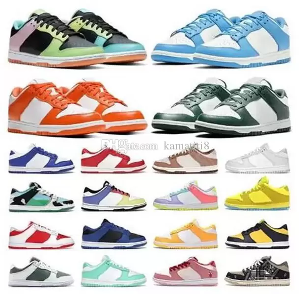 Casual Shoes Dunks Panda Men Women Black White Varsity Green Coast UNC Sail Georgetown Laser Orange Syracuse Grey Fog Mens Trainers Outdoor Sports Sneakers, S1
Casual Shoes Dunks Panda Men Women Black White Varsity Green Coast UNC Sail Georgetown Laser Orange Syracuse Grey Fog Mens Trainers Outdoor Sports Sneakers, S1