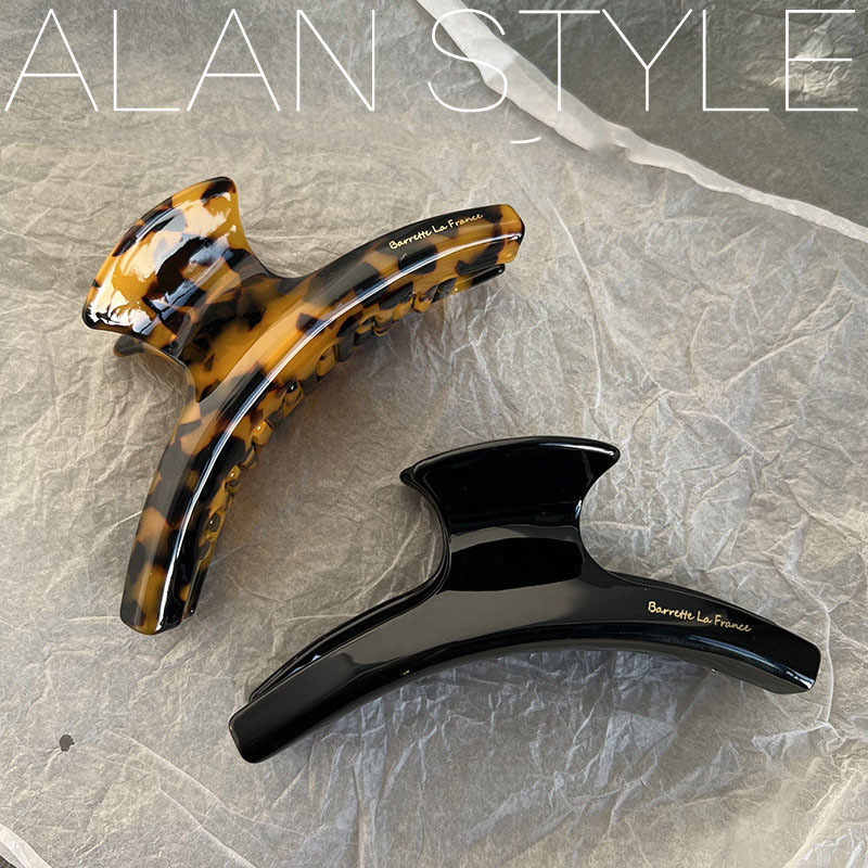 French Clamps Acetate Fibre Material Arc Grip Clip Black Leopard Grain Large Size Hair Jewelry BR100
French Clamps Acetate Fibre Material Arc Grip Clip Black Leopard Grain Large Size Hair Jewelry BR100