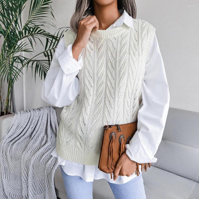 Women' Vests Stylish Knitted Waistcoat Thick Pullover Vest Twist Simple Casual Lady Sweater Coldproof, Khaki
Women' Vests Stylish Knitted Waistcoat Thick Pullover Vest Twist Simple Casual Lady Sweater Coldproof, Khaki