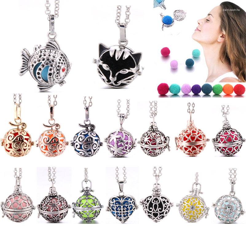 Pendant Necklaces 10pcs Cute Cage Necklace Vintage Open Aroma Diffuser Lockets Perfume Essential Oil Wholesale
Pendant Necklaces 10pcs Cute Cage Necklace Vintage Open Aroma Diffuser Lockets Perfume Essential Oil Wholesale