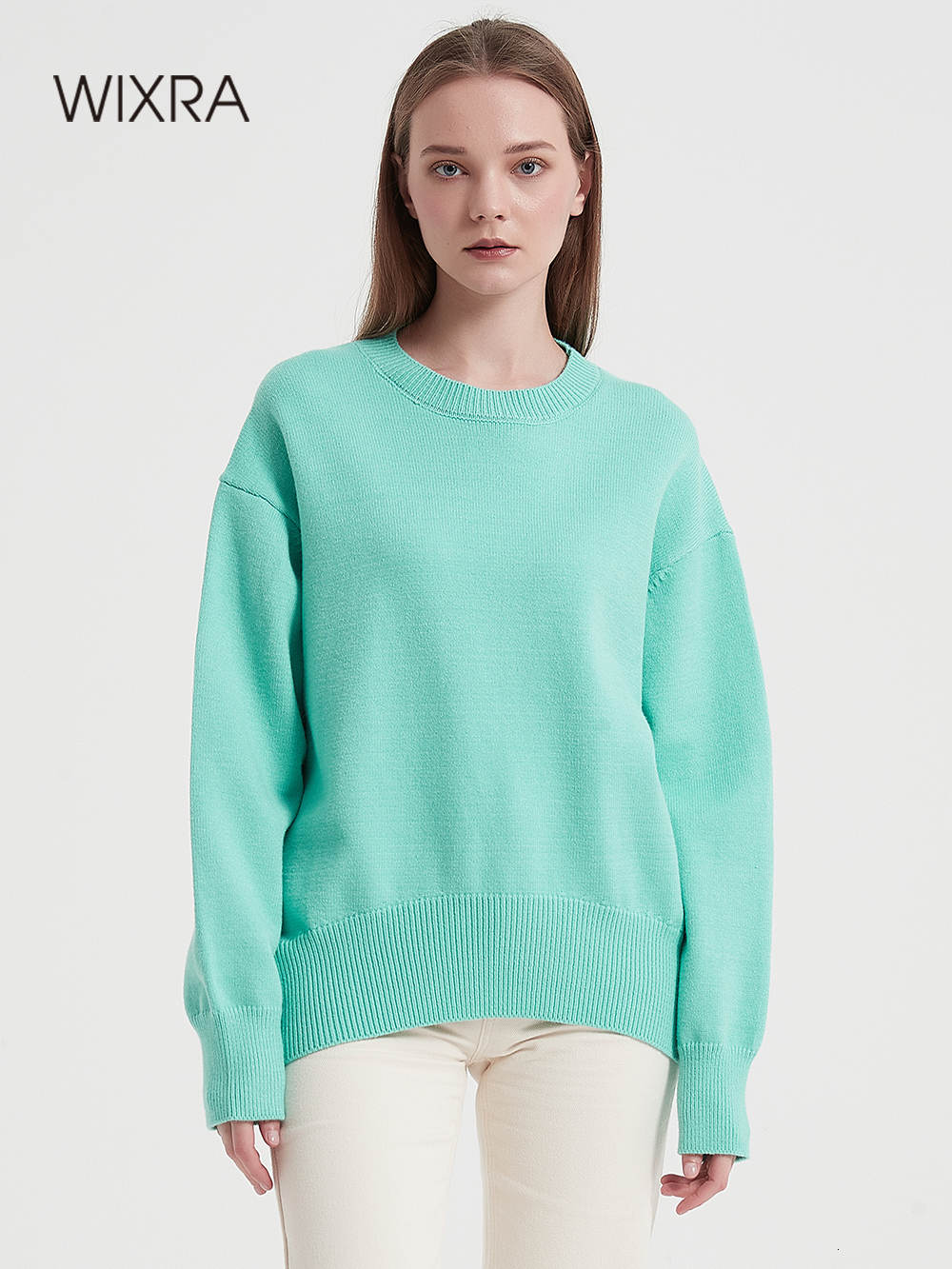 Women's Sweaters Wixra Knit And Jumper O Neck Tops Pullovers Casual Hight Street Women Long Sleeve All-Match Loose 221201, Apricot
Women's Sweaters Wixra Knit And Jumper O Neck Tops Pullovers Casual Hight Street Women Long Sleeve All-Match Loose 221201, Apricot
