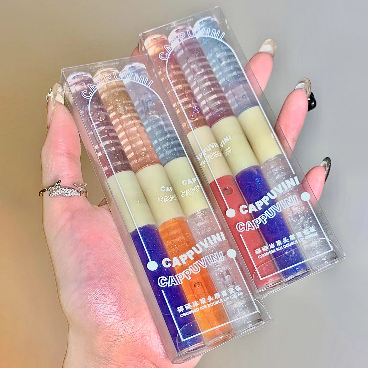 HEALLOR Double Head Lip Gloss Set Clear Shiny Lip Glaze Long Lasting Moisturizing Lip Oil Fades Lines Care Cosmetics Per, 05
HEALLOR Double Head Lip Gloss Set Clear Shiny Lip Glaze Long Lasting Moisturizing Lip Oil Fades Lines Care Cosmetics Per, 05