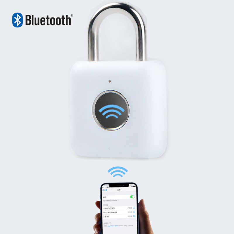Door Locks Portable Bluetooth Smart Padlock Antithief Cylinder for Cabinet Travel Case Drawer Safety Security IPX3 Waterproof 221201
Door Locks Portable Bluetooth Smart Padlock Antithief Cylinder for Cabinet Travel Case Drawer Safety Security IPX3 Waterproof 221201