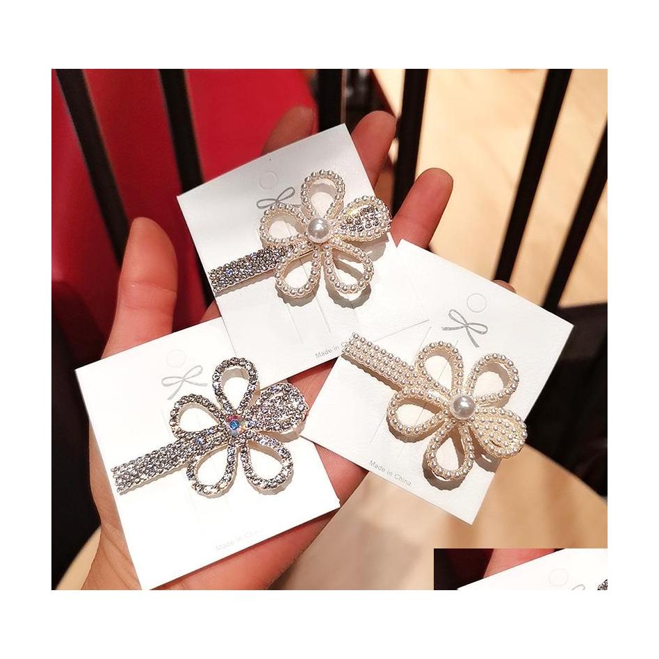 Hair Clips Barrettes Fashion Jewelry Sweet Flower Hairpin Side Hair Clip Faux Pearl Rhinestone Duck Beak Barrette Girls Women Acce Dhwfz
Hair Clips Barrettes Fashion Jewelry Sweet Flower Hairpin Side Hair Clip Faux Pearl Rhinestone Duck Beak Barrette Girls Women Acce Dhwfz