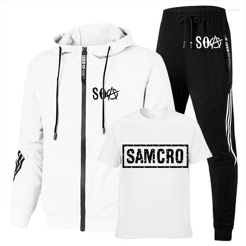 Men's Hoodies Spring Autumn SOA SAMCRO Of Printing High Quality Cotton Stripe Men's Sweatshirt T-shirt Sports Pants 3-piece Set, 09
Men's Hoodies Spring Autumn SOA SAMCRO Of Printing High Quality Cotton Stripe Men's Sweatshirt T-shirt Sports Pants 3-piece Set, 09