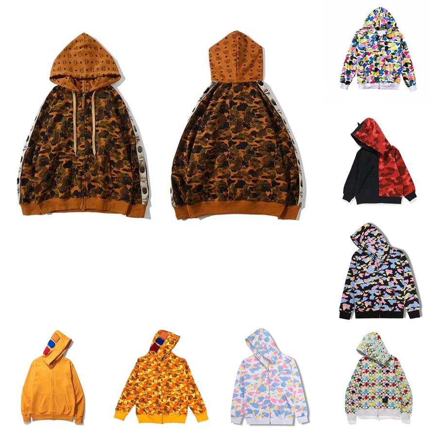 Winter Mens Jackets shark print hooded long sleeve casual hoody men woman loose jacket outwear coats, Gold
Winter Mens Jackets shark print hooded long sleeve casual hoody men woman loose jacket outwear coats, Gold